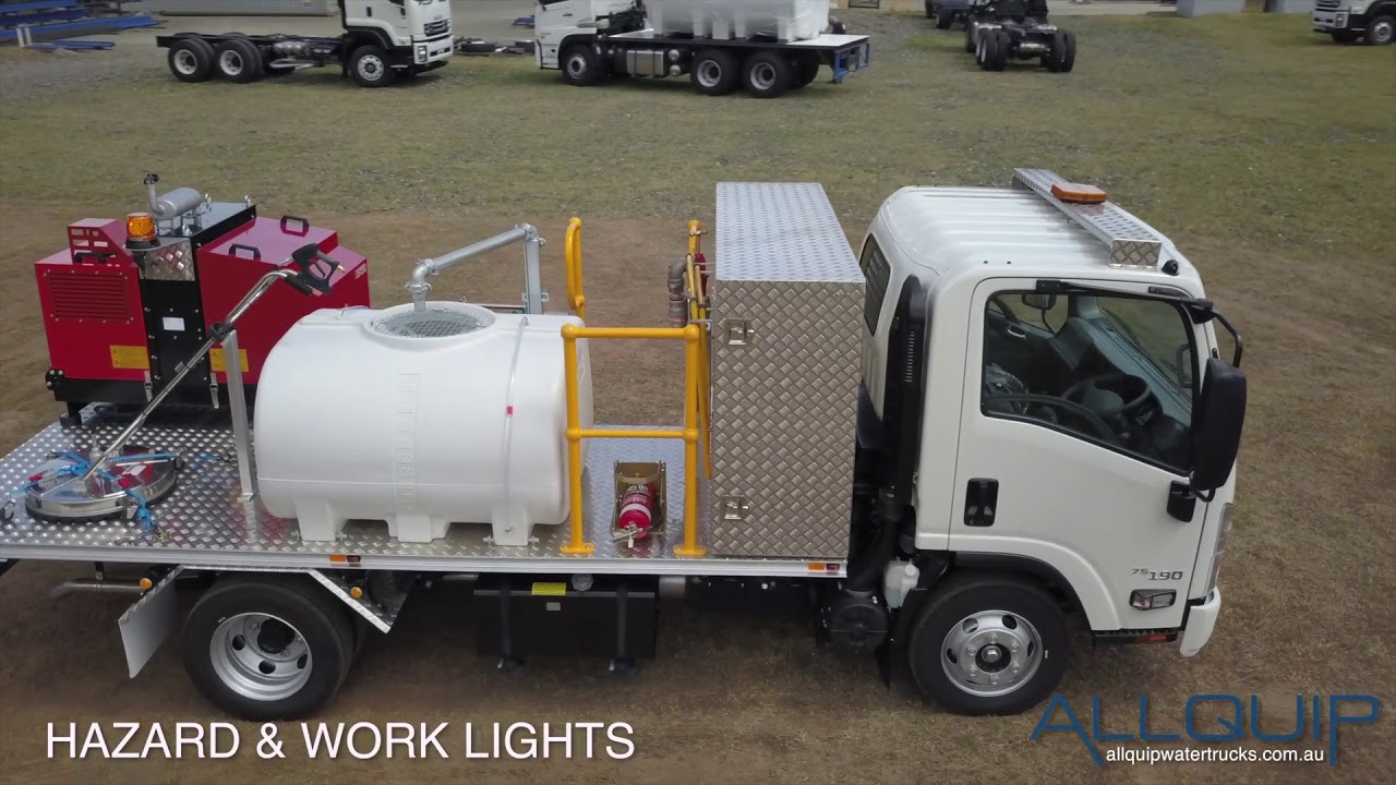 Allquip Pressure Washer Truck 1