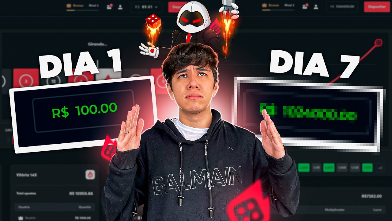 TESTEI O ROB&Ocirc; DA BLAZE POR UMA SEMANA! GANHEI DINHEIRO?
