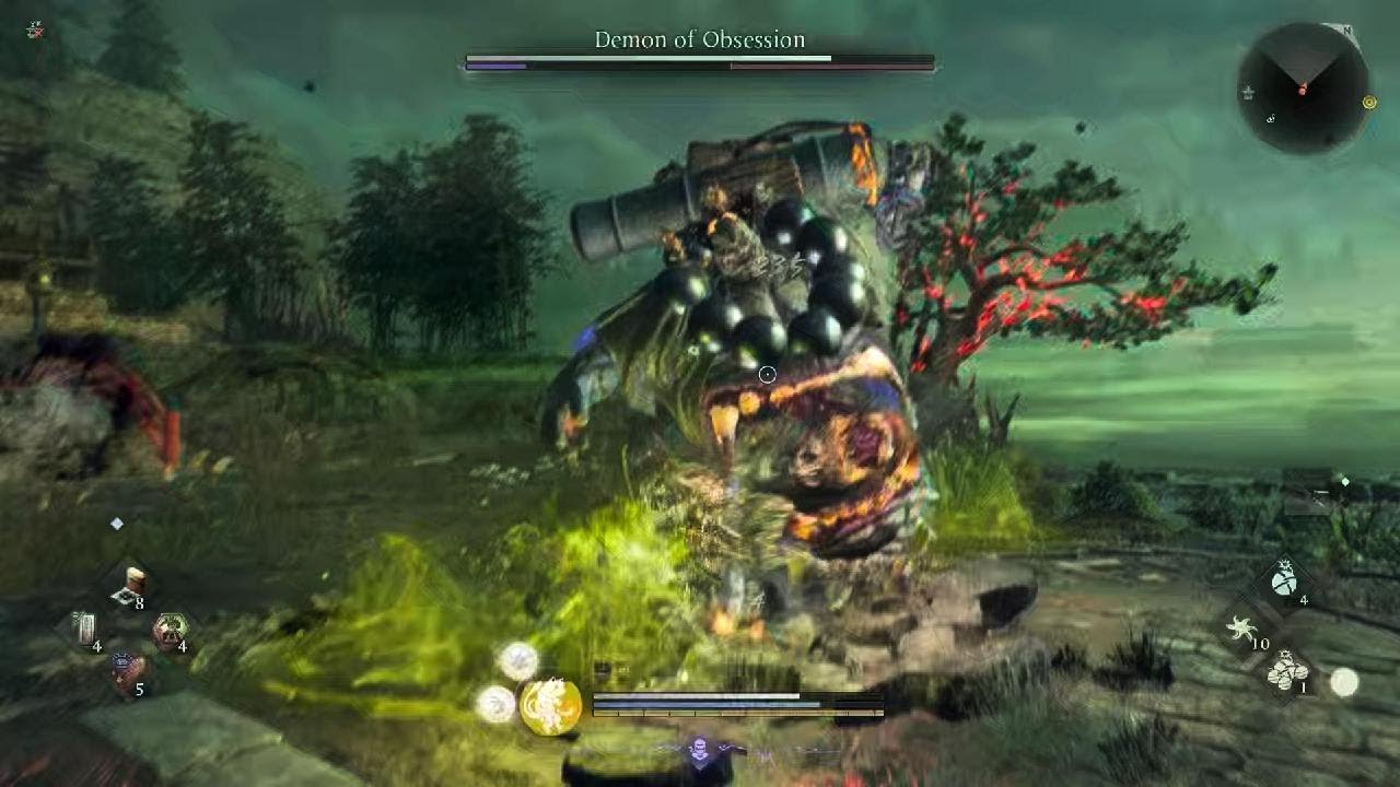 Nioh 3 - Demon of Obsession Boss Fight