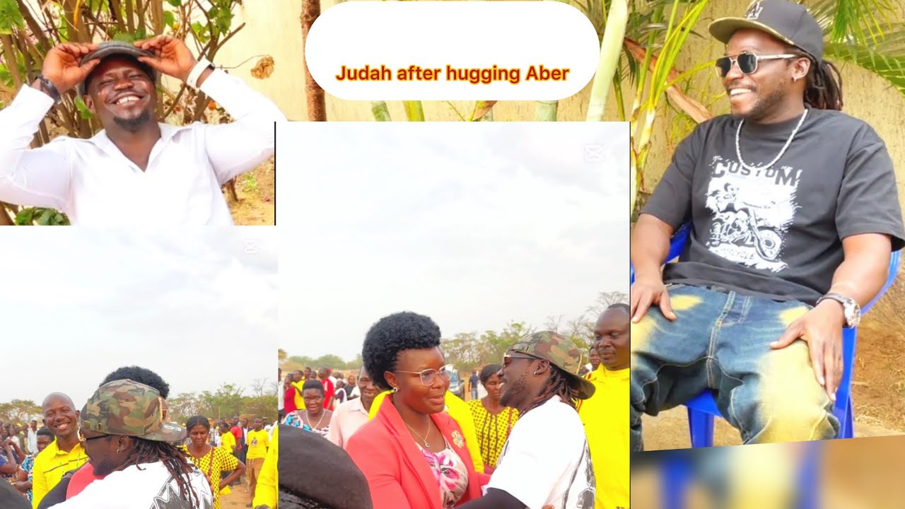 Judah’s rap knowledge talked life and dreams after finally hugging hon.  Min. Aber Lilian 🤣