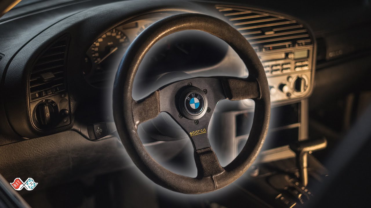 Как установить рулевое колесо вторичного рынка на BMW E36