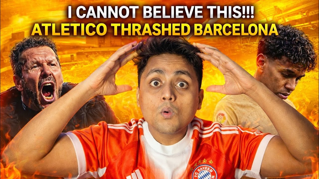 ভাই এটা কি ছিল !! Atletico Madrid vs Barcelona #copadelrey #atleticomadrid #barcelonafc #bengali 