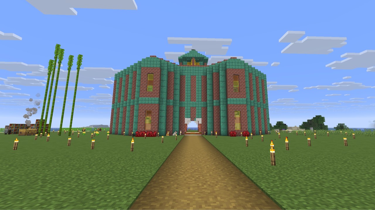 Building A Villager Academy in Hardcore Minecraft