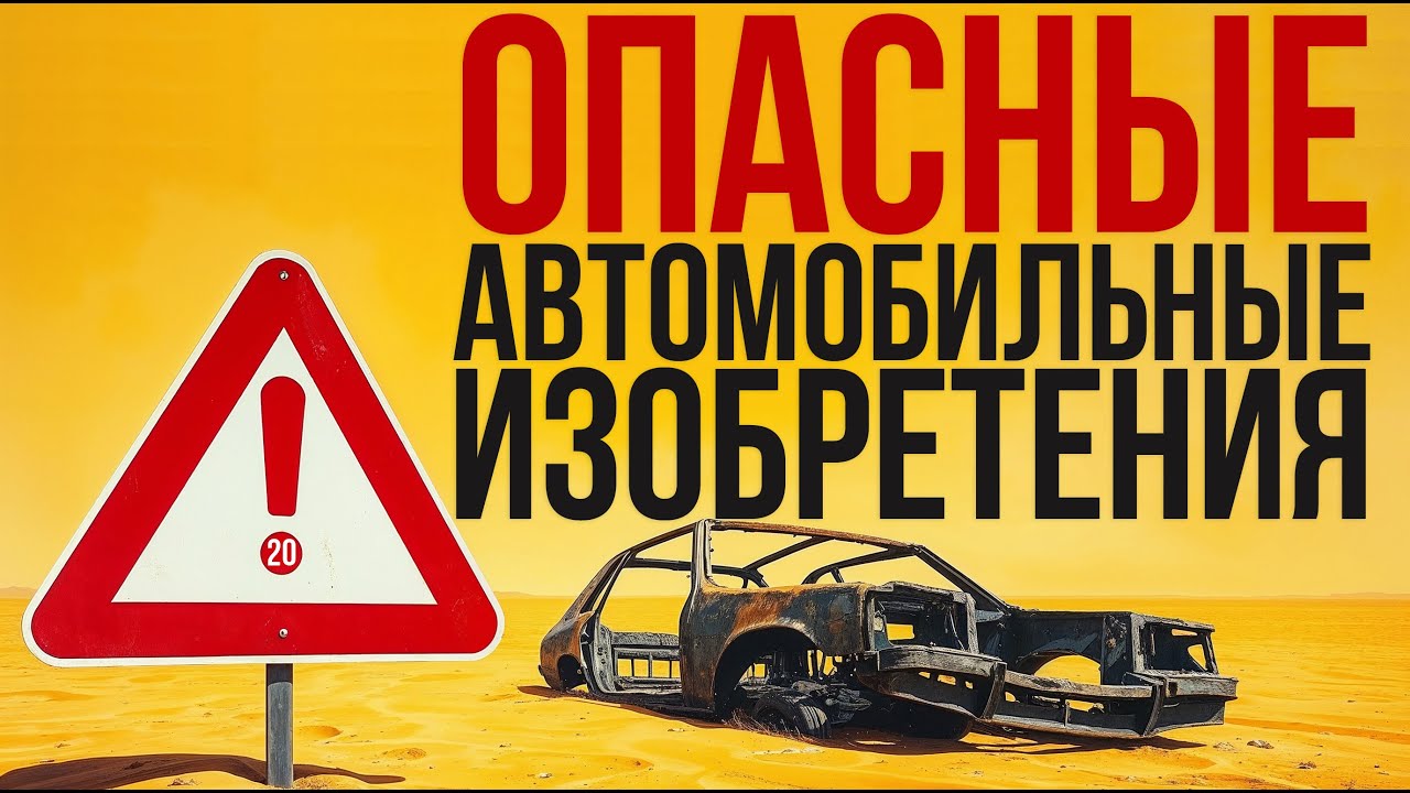 САМЫЕ ОПАСНЫЕ И ВРЕДНЫЕ АВТОМОБИЛЬНЫЕ ИЗОБРЕТЕНИЯ  #авто #здоровье #экология