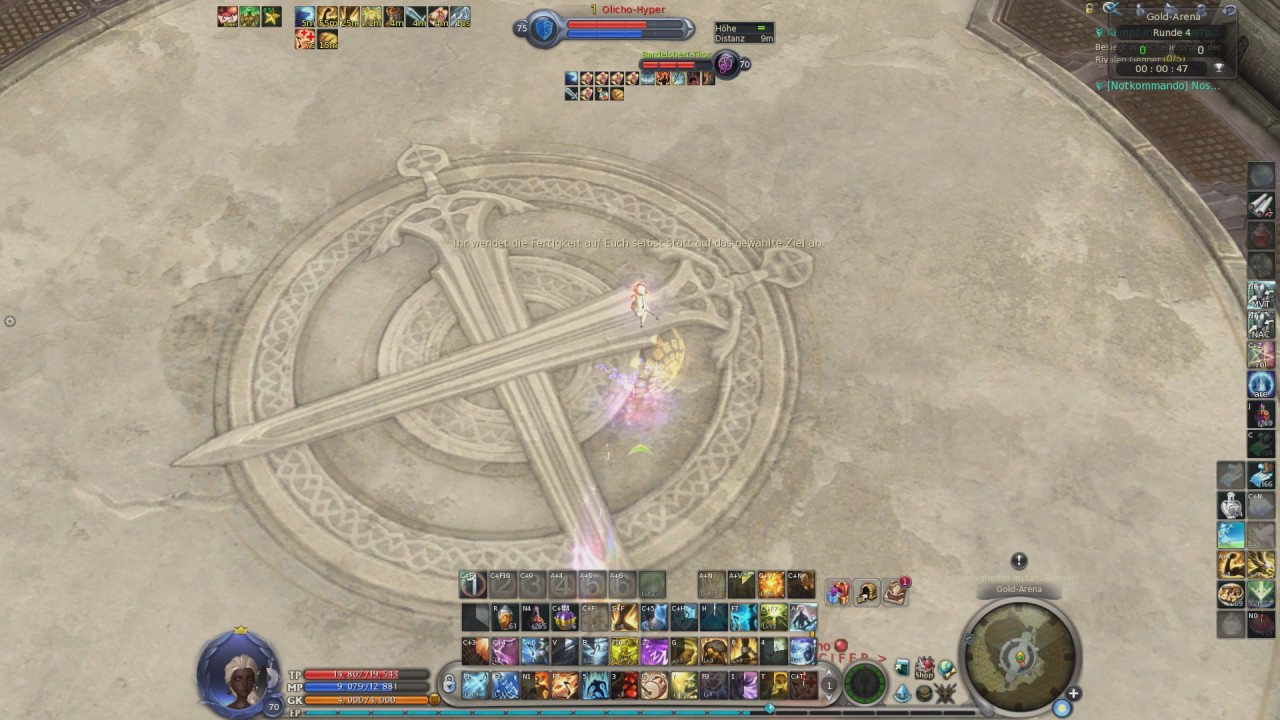 AION 5.4: Gold Arena vs 75 Templar