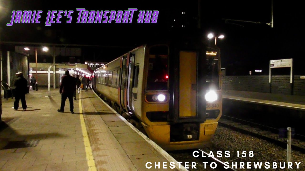 Transport For Wales class 158 (Chester to Shrewsbury) 