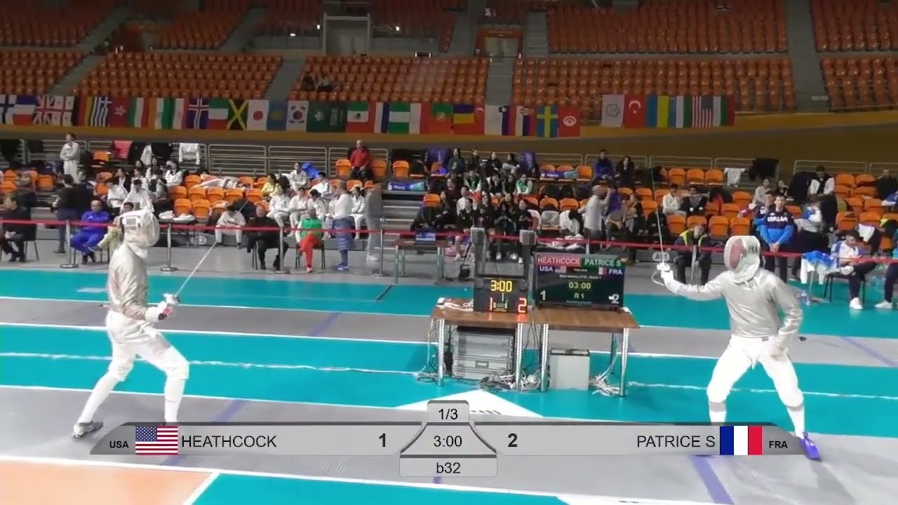 Plovdiv World Cup 2025 SMS - L32 - Antonio Heathcock USA v Seb Patrice FRA