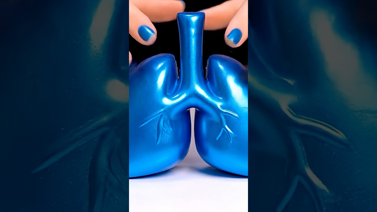 💨Realistic Lungs Shaped Soap ASMR | Deep Crunch & Relaxing Sounds #relaxingasmr #asmrtriggers #asmr