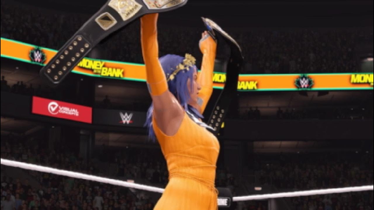 WWE 2K25 Levy Mcgarden vs Dimaria Yesta