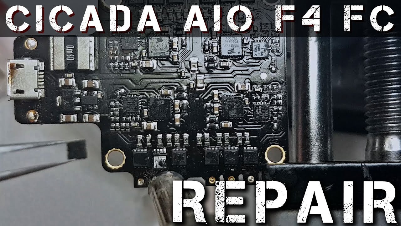 Cicada AIO FC & ESC REPAIR (mosfet replacement)