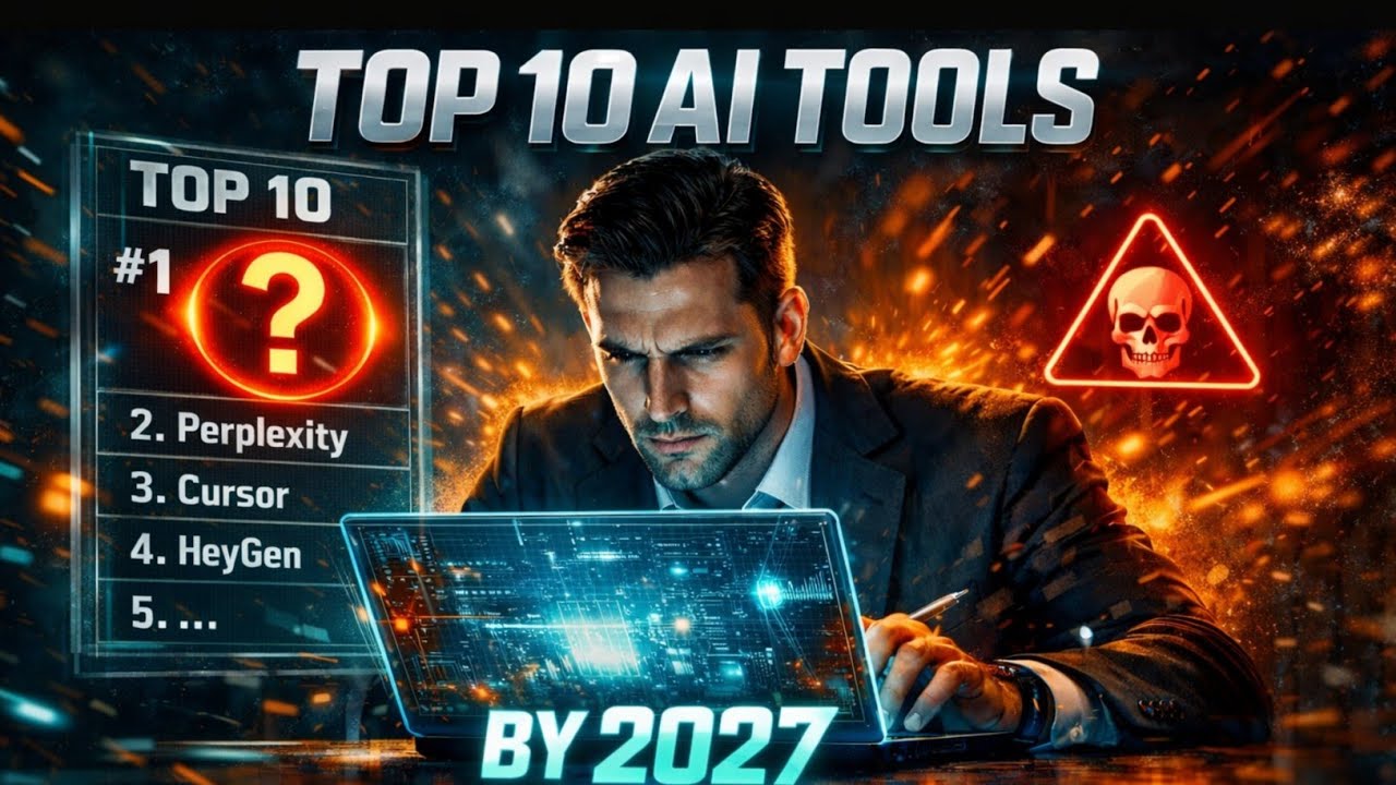 Top10 AI Tools You Need to Master by 2027