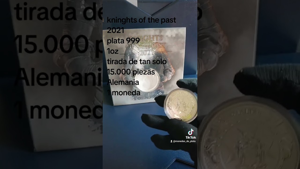 Moneda Plata 5 Euro Malta 2021 – Caballeros del Pasado