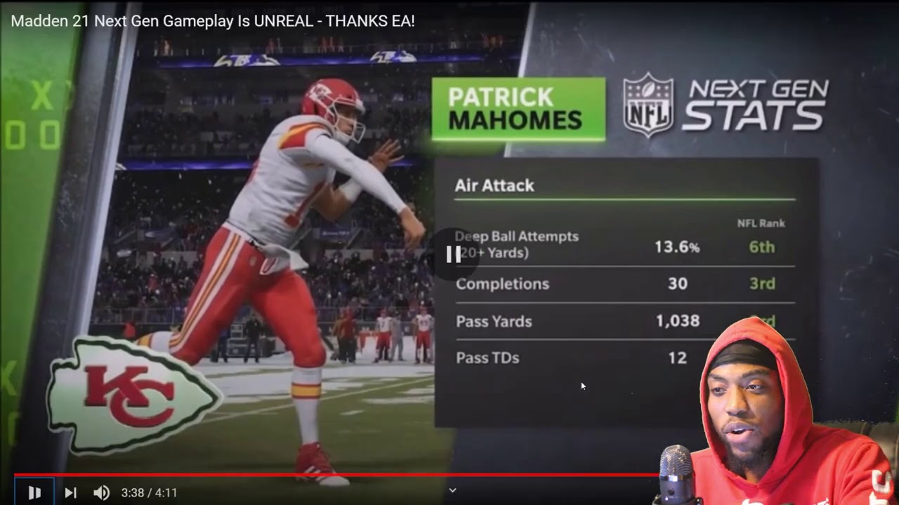 Reaction to Next Gen Madden 21 Gameplay