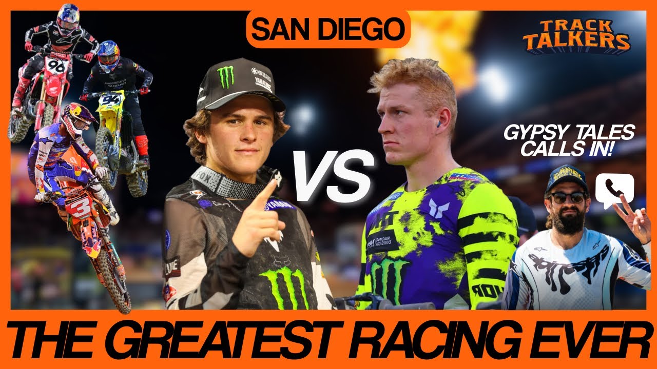 THE GREATEST RACING EVER - SAN DIEGO - FT.  JASE MACALPINE (GYPSY TALES) - RD2 - SUPERCROSS