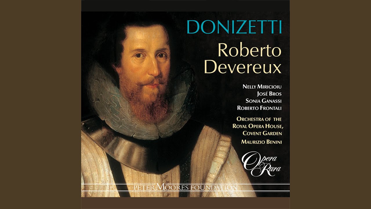 Roberto Devereux, Act 1: "Ah! Ritorna qual ti spero" (Elisabetta, Sara, Cecil, Gualtiero,...