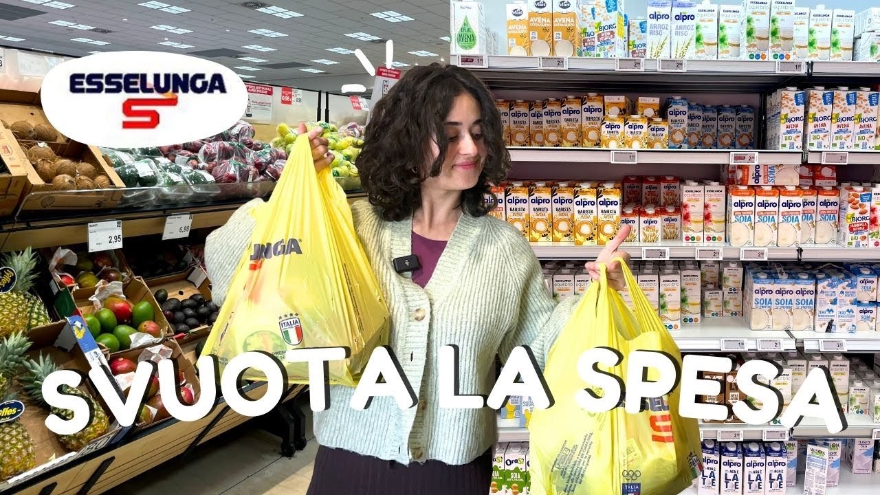 SVUOTA LA SPESA ESSELUNGA - VEGAN, SENZA GLUTINE e GREEN
