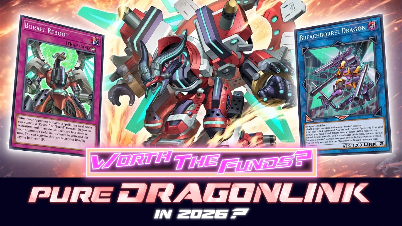 DRAGONLINK - BORRELSHROUD DRAGON - WTF ⁉️  [Yu-Gi-Oh! Master Duel]​