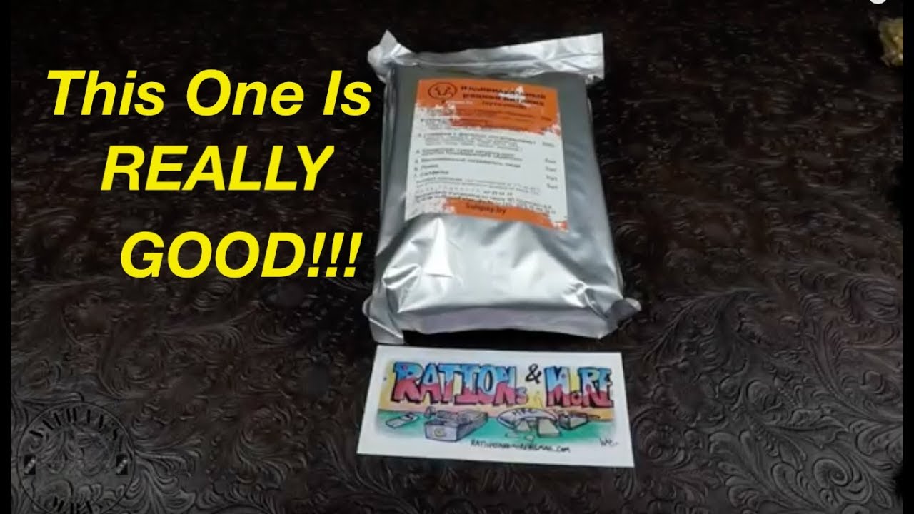 First Youtube MRE Review EVER !!! Belarus Survival Ration 24 Hour