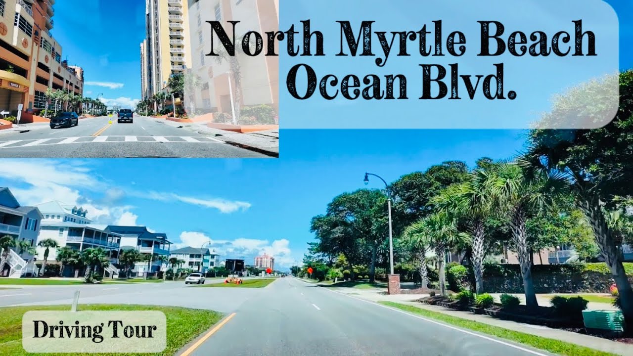 North Myrtle Beach SC | Ocean Blvd Tour | Driving POV 2025 #oceanblvd #myrtlebeach #driving 
