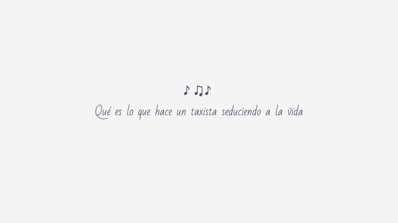 Ricardo Arjona - Una Historia de Taxi (Con Letra)