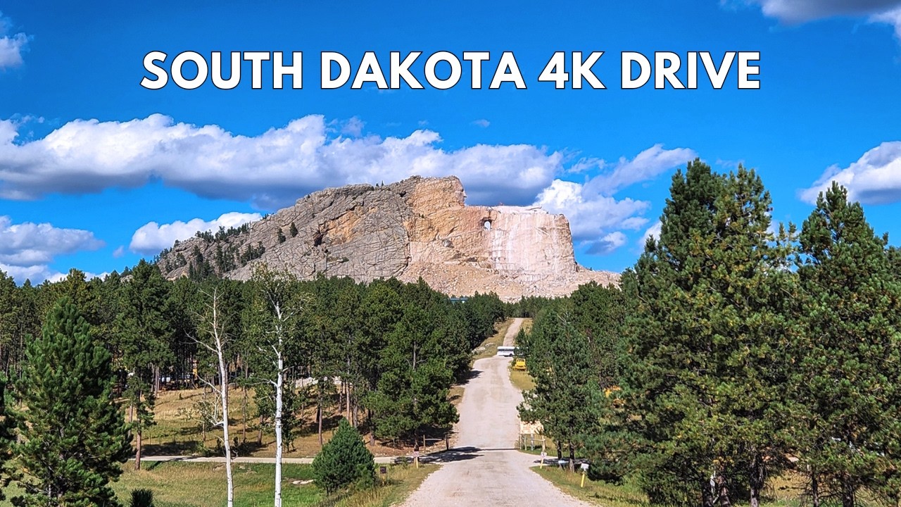 South Dakota 4K Scenic Drive | Custer to Crazy Horse Memorial