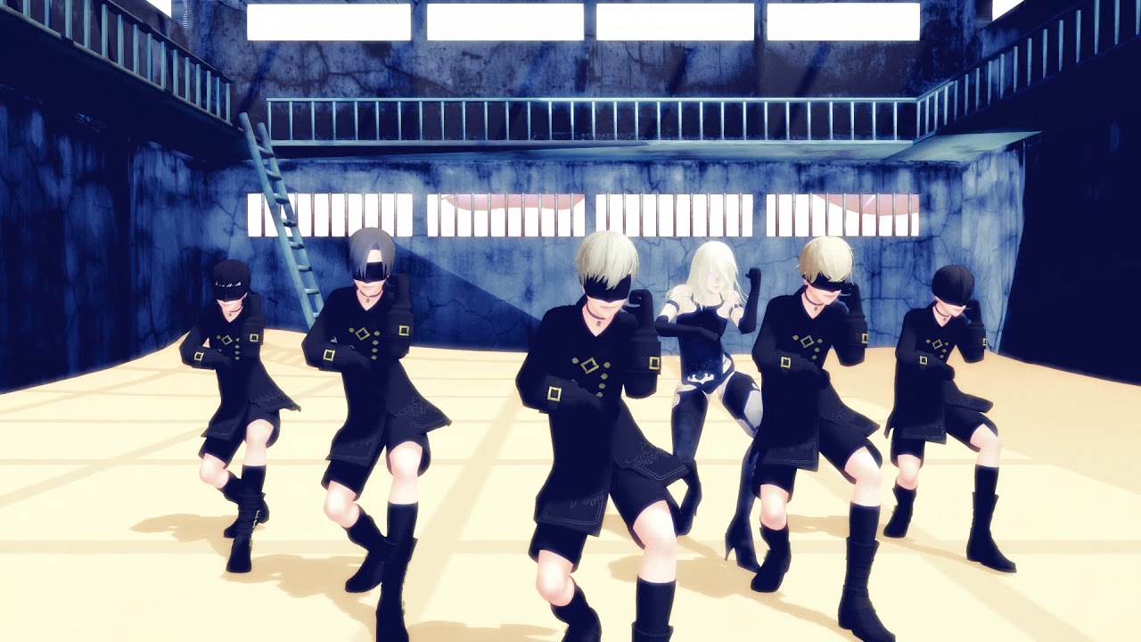 MMD I'll be back Nier Automata