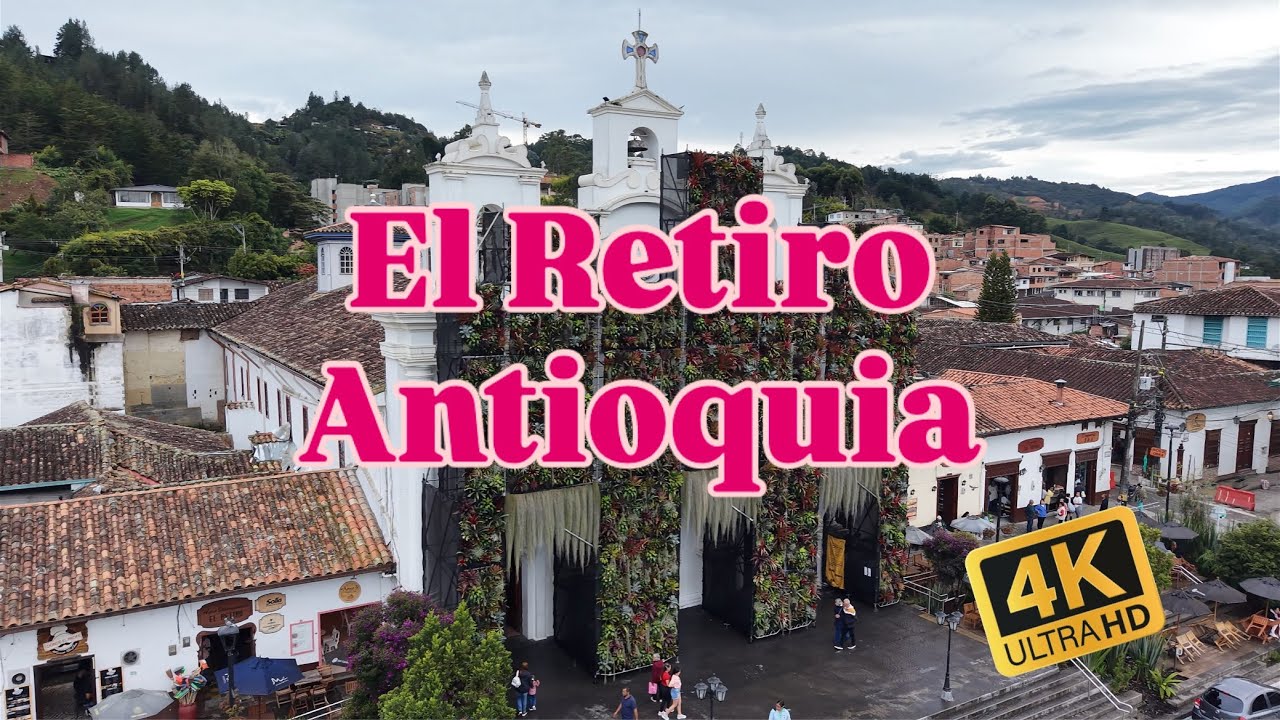 Discover El Retiro, Antioquia in Colombia 🇨🇴 | Stunning 4k Drone flight Views of a Hidden Gem