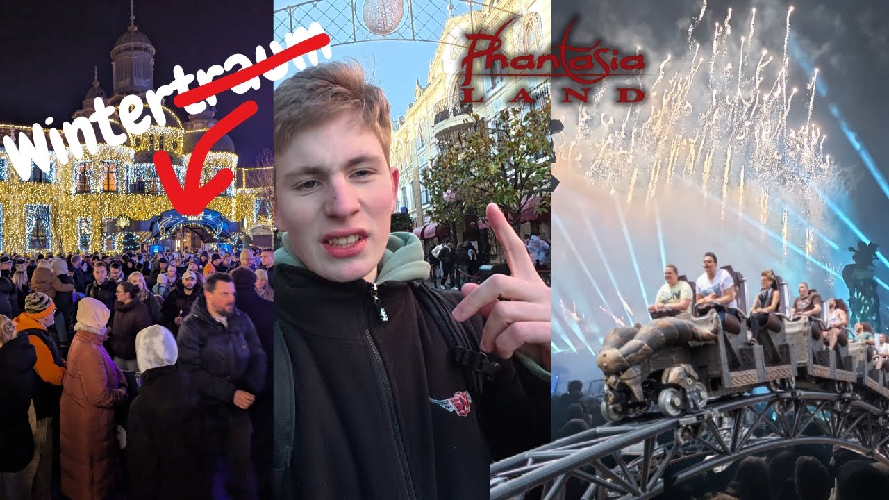 Bestes Winter Event Deutschlands? Zu voll?! Phantasialand Vlog #052