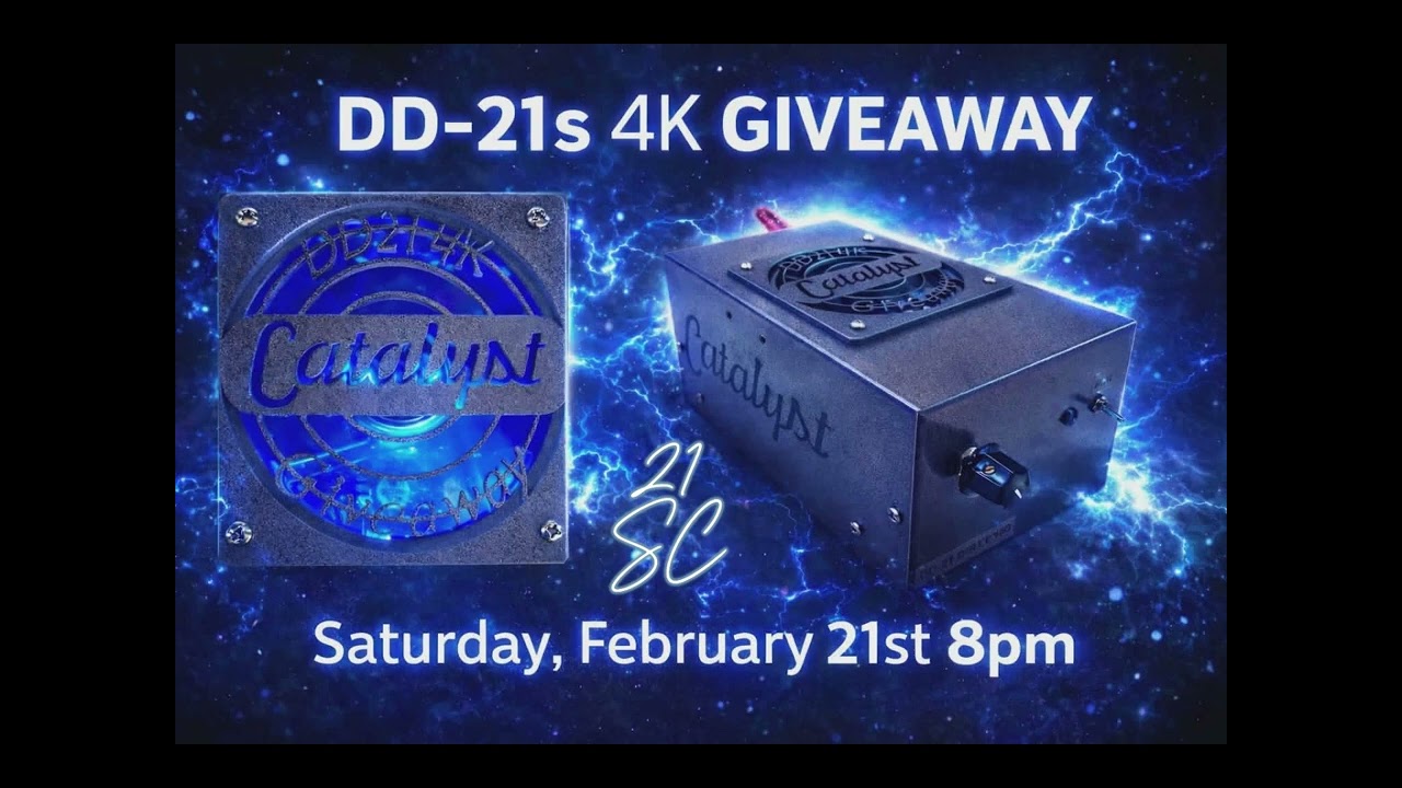 DD21SC 4K Giveaway Catalyst Built Mobile Amp Details in Description