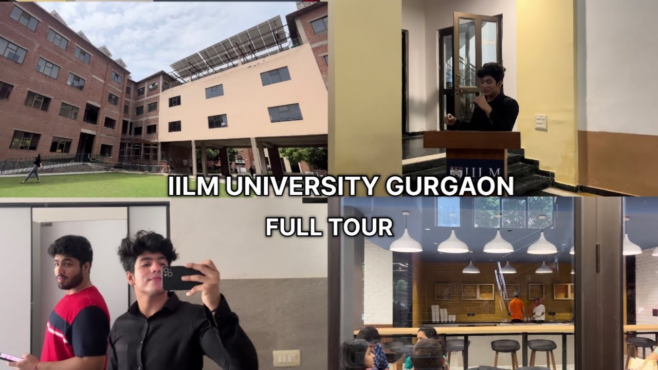 IILM UNIVERSITY GURGAON🔥|| CAMPUS TOUR || @TheVisheshSharma  ~GudduPandit