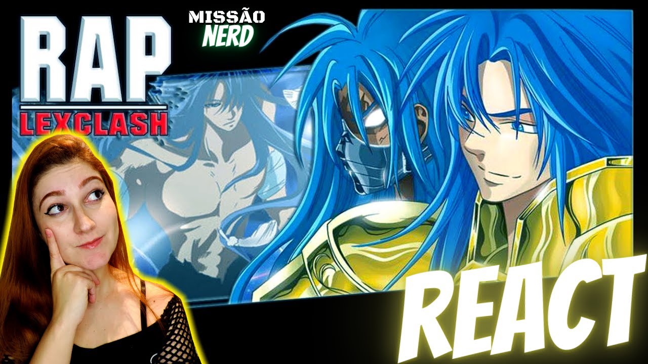 React Rap do Aspros e Defteros | Duas Metades de Um S&oacute; (Saint Seiya The Lost Canvas) | LexClash