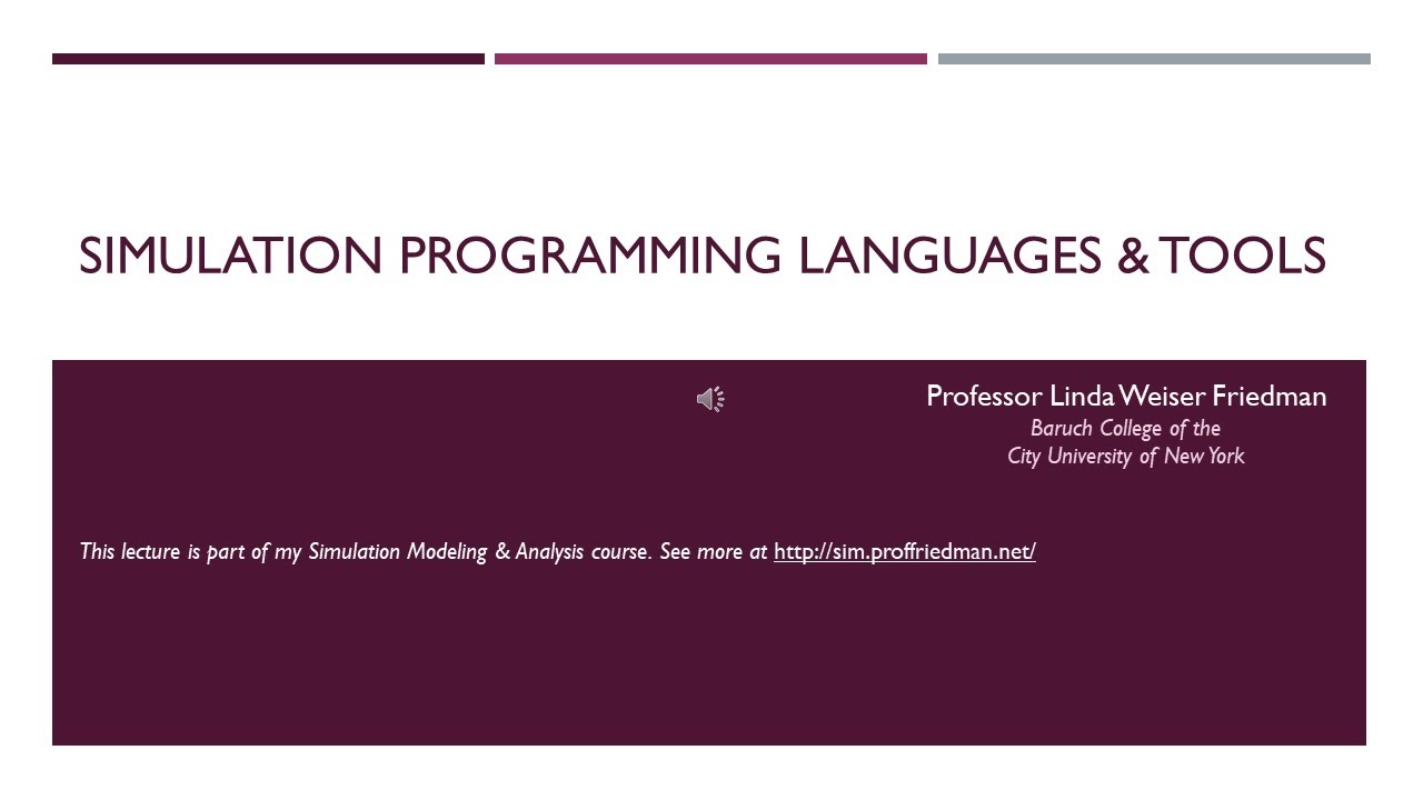 Simulation Languages and Software Tools