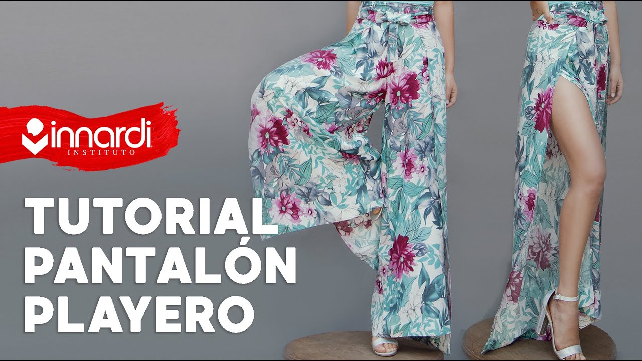 Tutorial de Pantalón Hippie o de Playa 🌴 por INNARDI