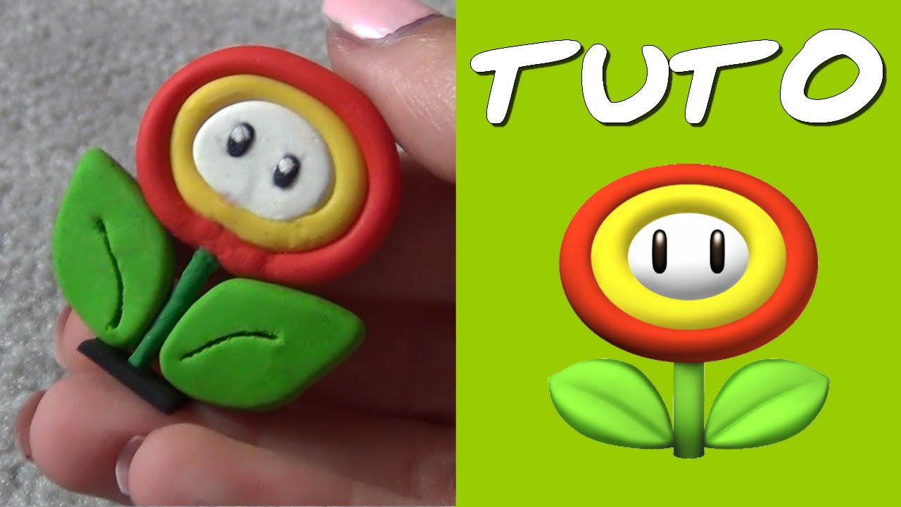 TUTO FIMO | Fleur de feu (de Mario) ◊ FACILE ◊