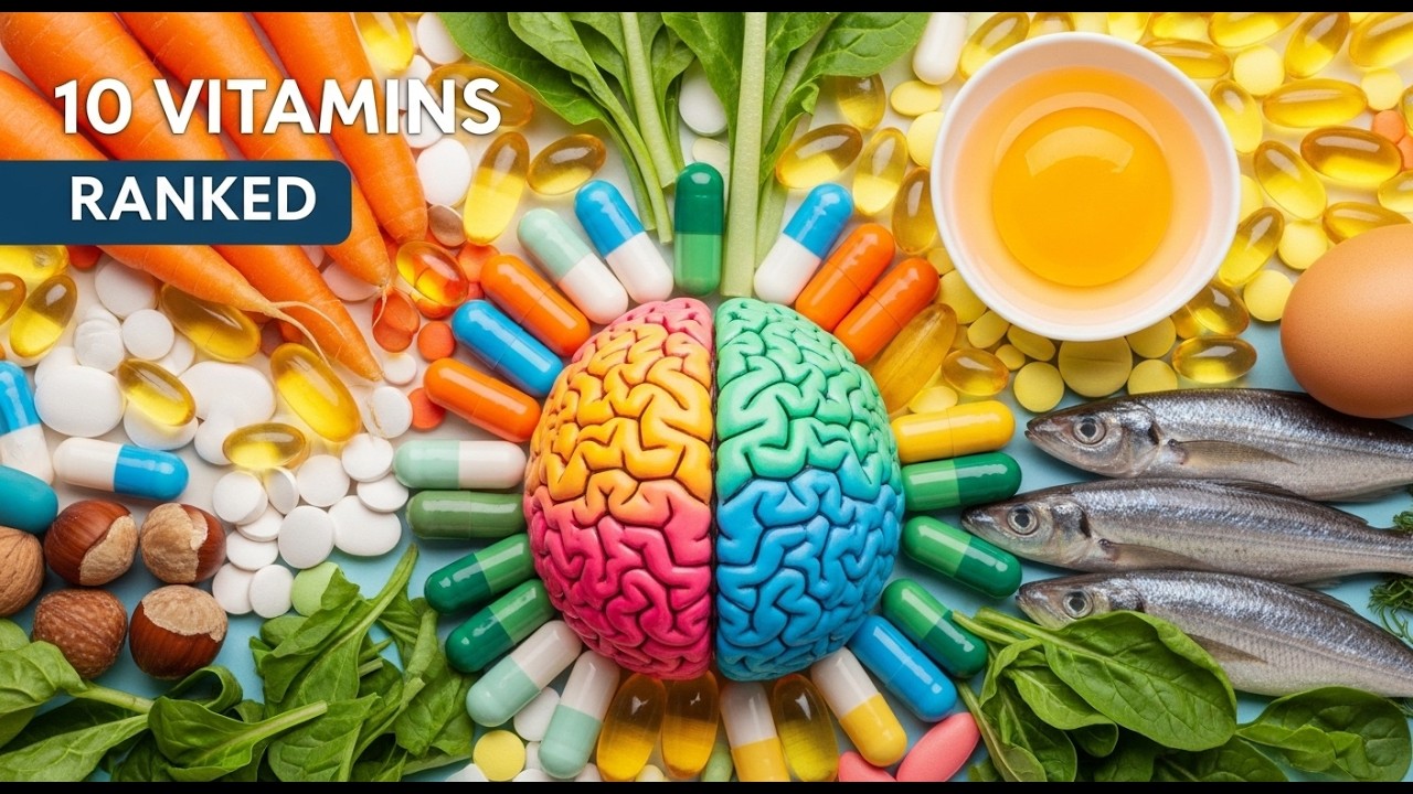 Top 10 Vitamins for Memory and Brain Health (Can One Supplement Prevent Dementia?)