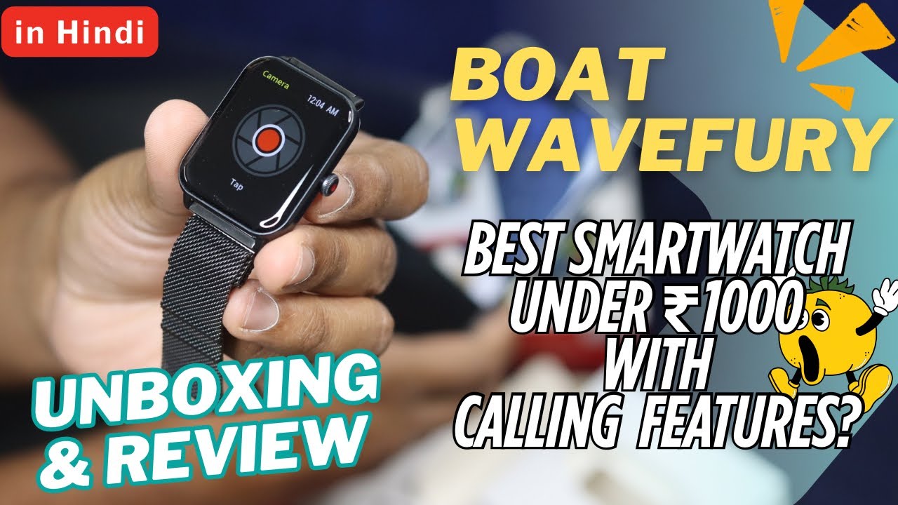 BoAt Wave Fury Smartwatch Unboxing & Honest Review ⚡ | Best Budget Smartwatch in 2025?