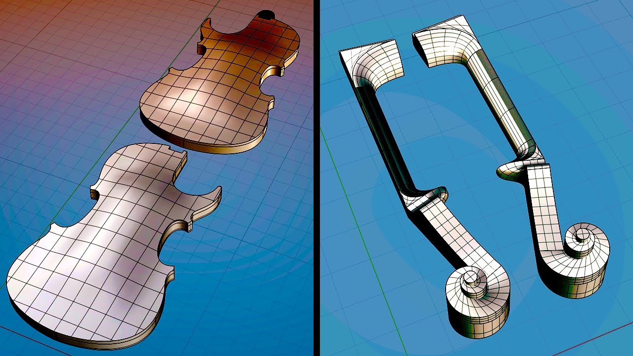 Making An Electric Violin Part 2 The CNC Strategy