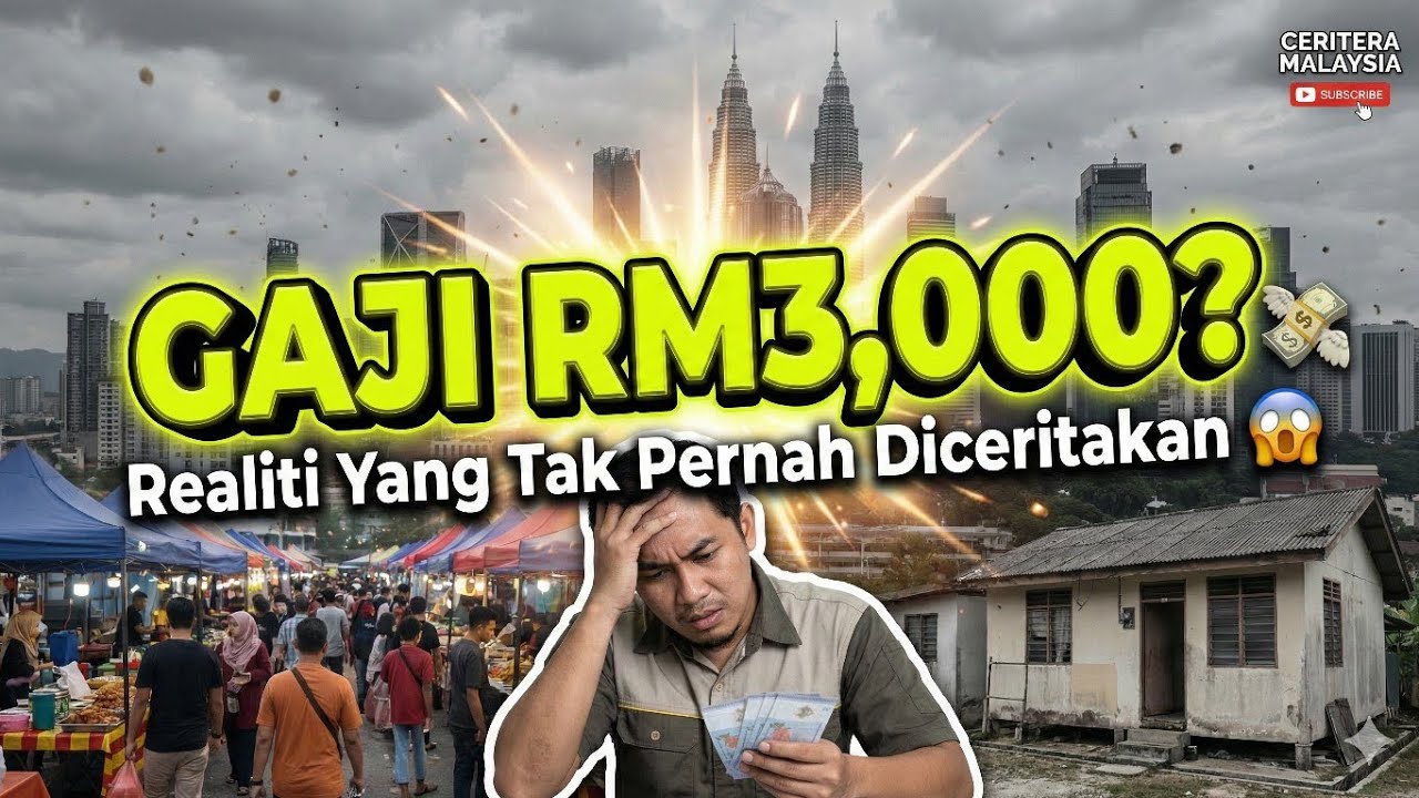 “Gaji RM3,000 di Malaysia – Realiti Yang Tak Pernah Diceritakan”
