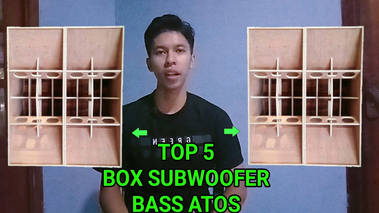 TOP 5 BOX SUBWOOFER BASS ATOS JEDUGGG....