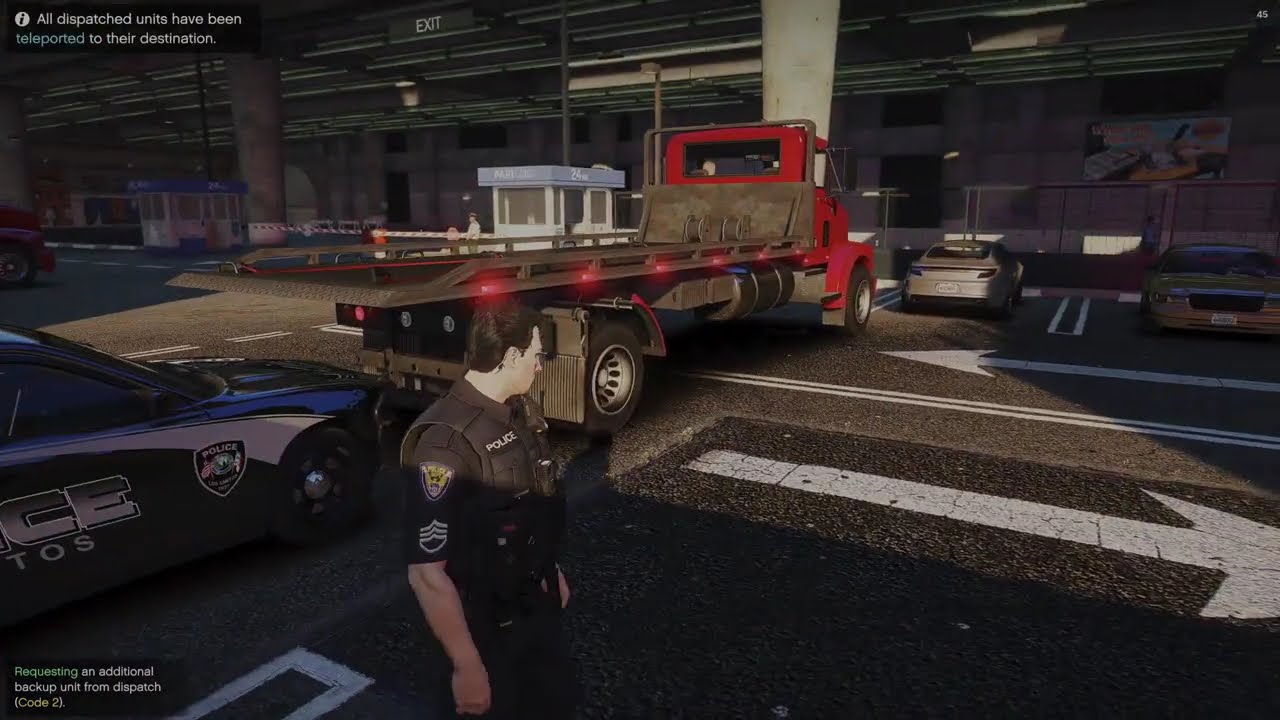 (NO COMMENTARY) GTA V LSPDFR – LSPD | STOLEN POLICE CAR