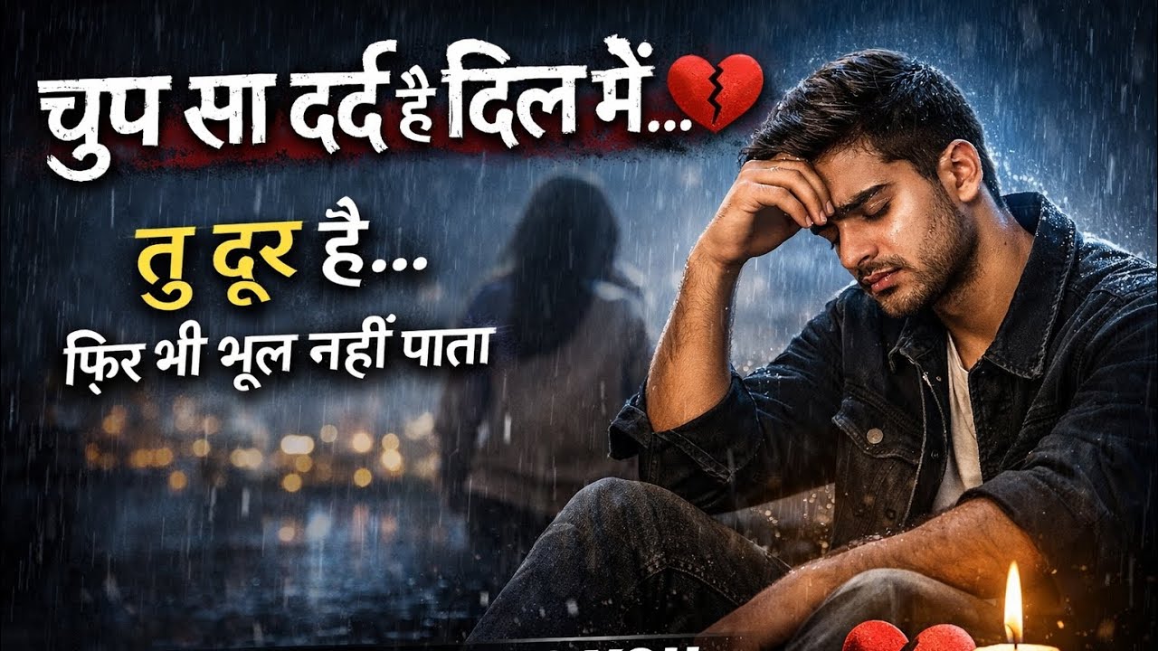 Chup Sa Dard Hai Dil Mein 💔| Sad Love Song | Heart Touching Breakup Song | Emotional Hindi Song 2026