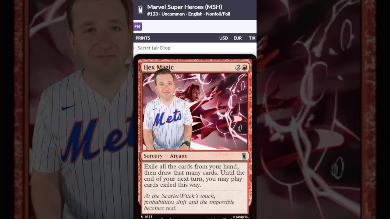 AN INSTANT STAPLE! Hex Magic from Marvel Super Heroes (MTG MSH) &mdash; Ruby Storm | Magic: The Gathering