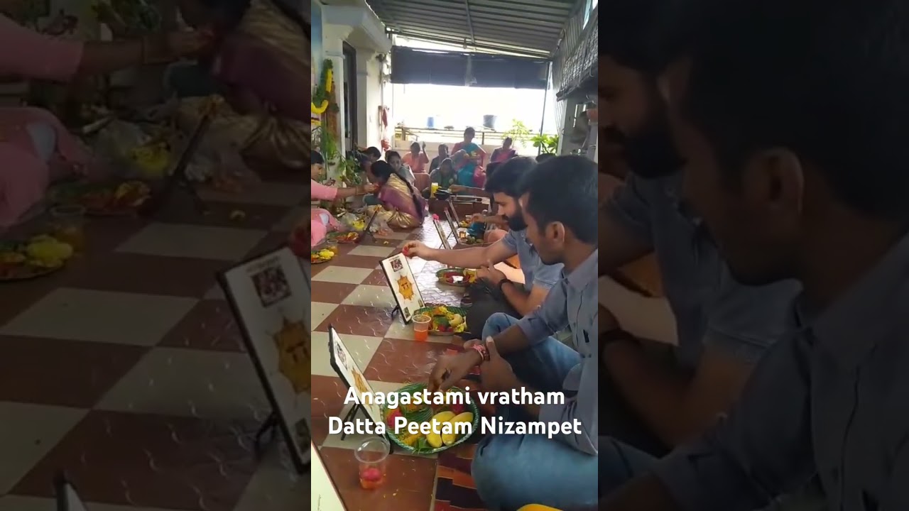 #anagastami #vratham #lathabotla #sripadasrivallabha #dattapeetam