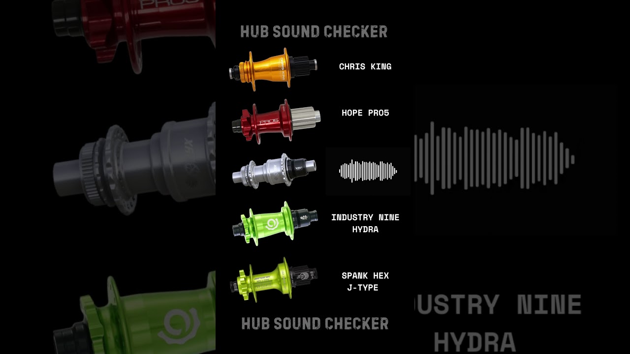 2026 BEST SOUNDING MTB HUBS 🔊 Chris King - Hope Pro5 - Onyx Vesper - Industry Nine Hydra - Spank Hex