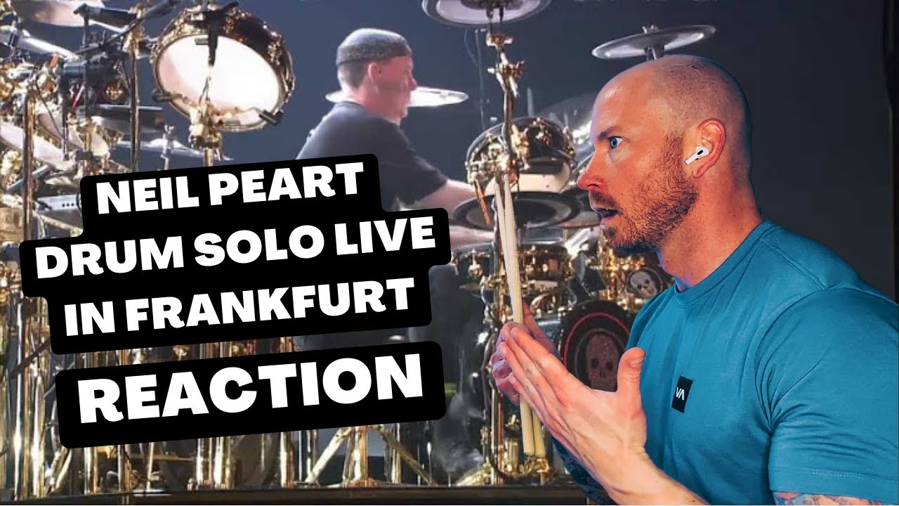 Drummer Reacts To - NEIL PEART DRUM SOLO - RUSH LIVE IN FRANKFURT FIRST TIME HEARING Reaction