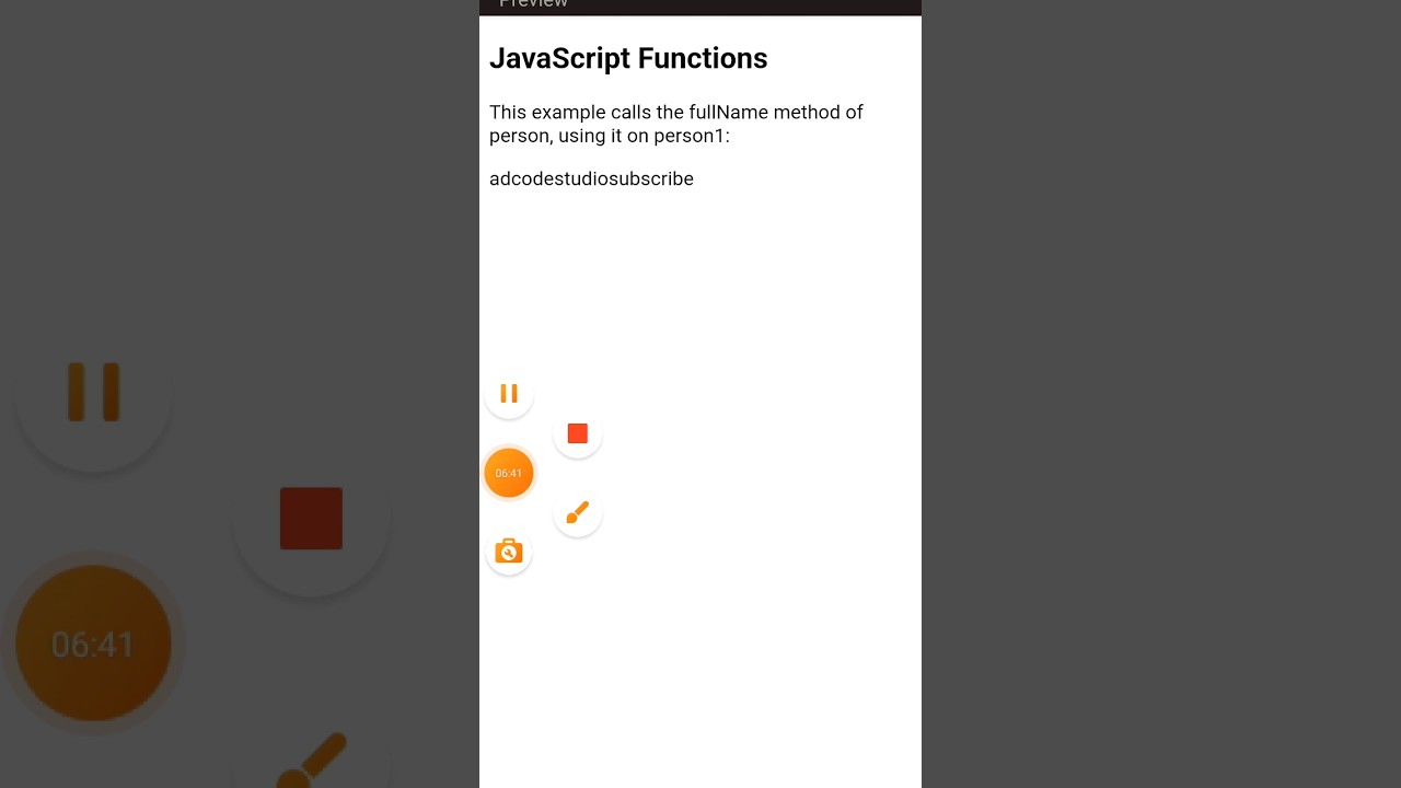 JavaScript function call() method #short #javascipt #function #call #method #const #person#coding