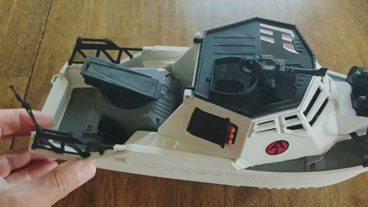 1:18 Scale Custom G.I. Joe Adventure Team Mission Boat