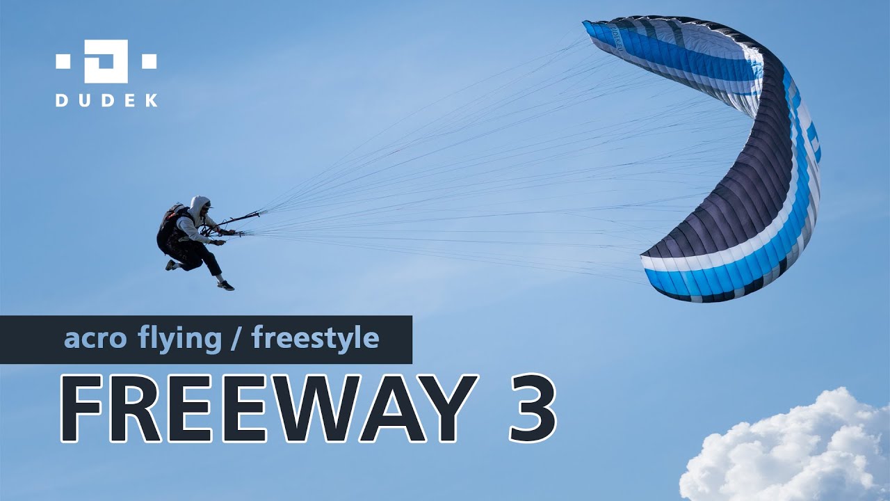 FREEWAY 3 - Acro / Freestyle paraglider from Dudek