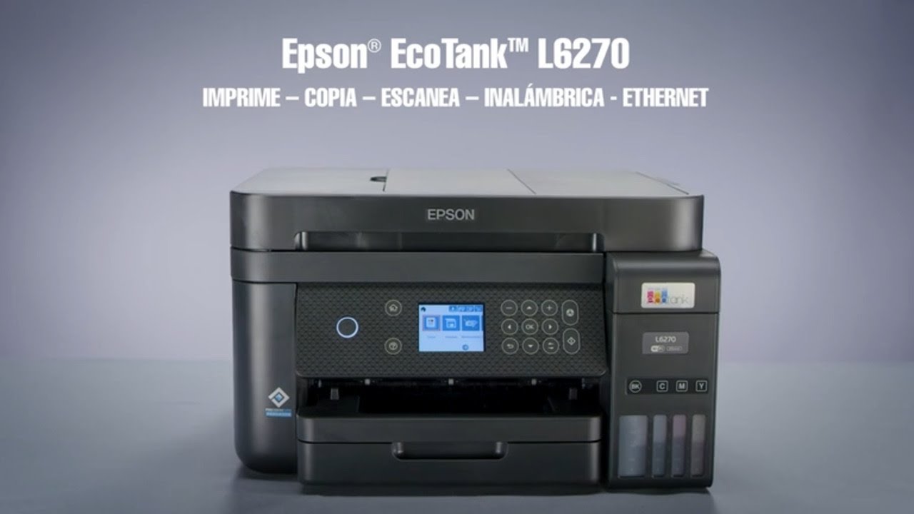 Impresora multifuncional 3 en 1 Epson EcoTank&reg; L6270 con impresi&oacute;n 100% sin cartuchos