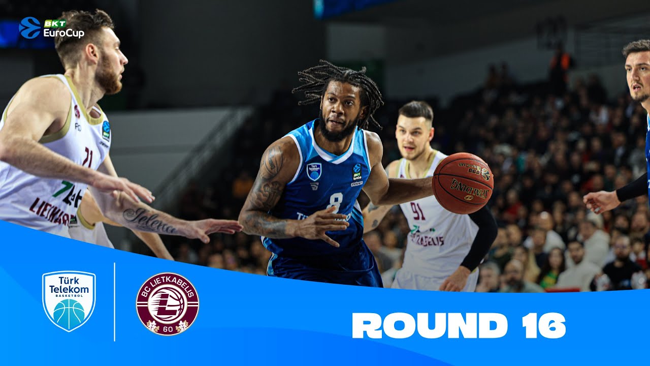 Turk Telekom Ankara-7-Bet Lietkabelis Panevezys | Round 16 Highlights | 2023-24 BKT EuroCup